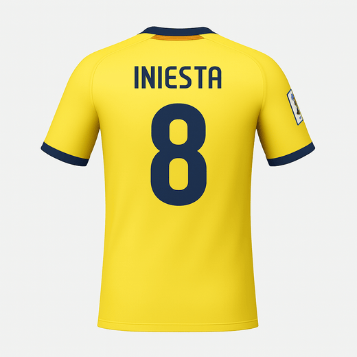 2008–09 Barcelona Away A. Iniesta #8 (New) - Size XL