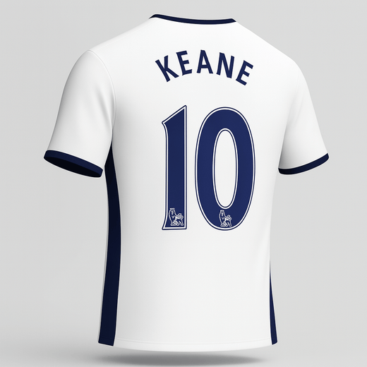 2008–09 Tottenham Home Keane #10 (New) - Size XL