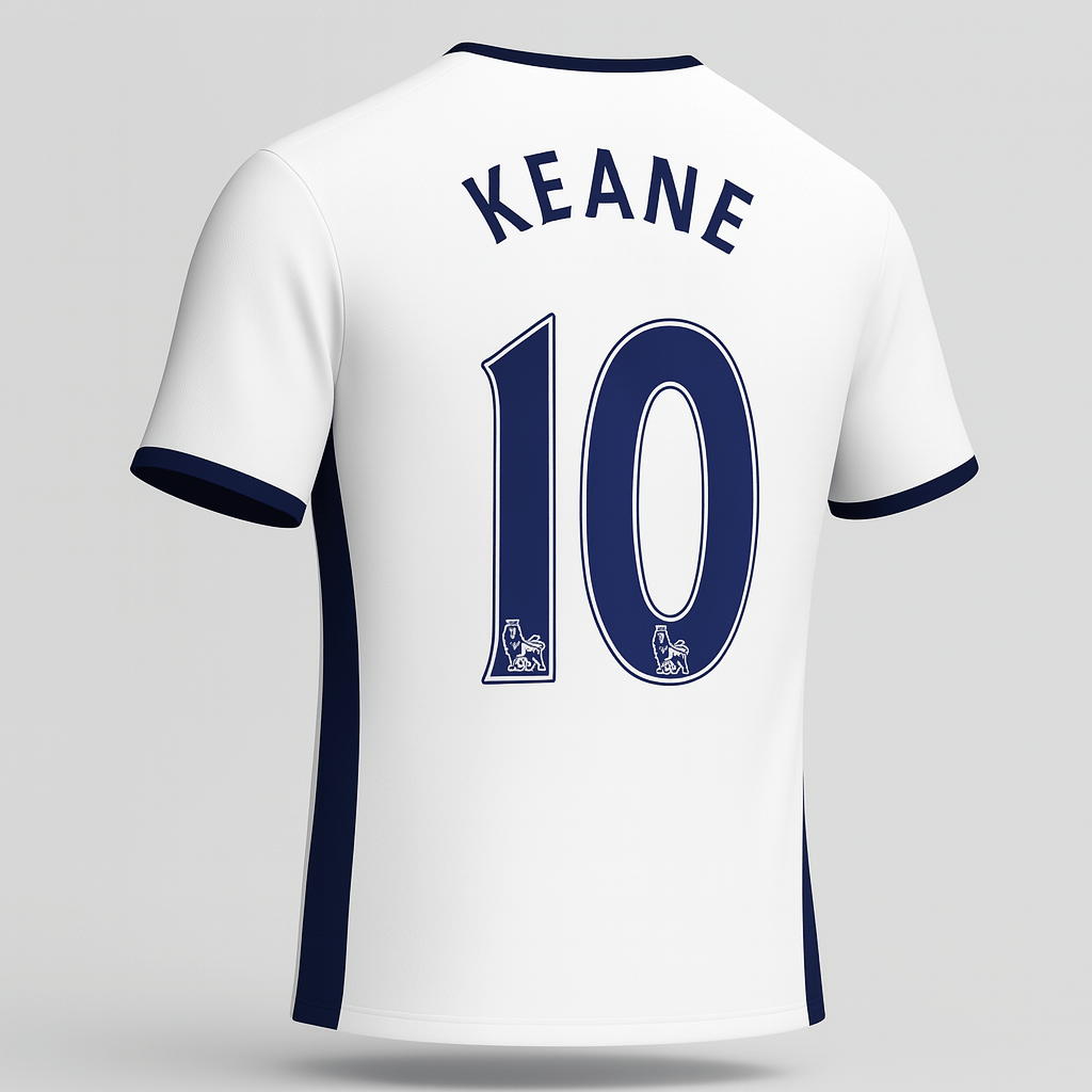2008–09 Tottenham Home Keane #10 (New) - Size XXL