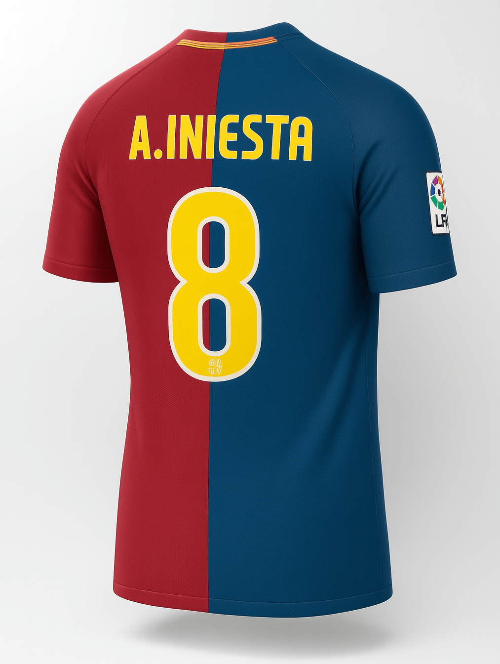 2008–09 Barcelona Home A. Iniesta #8 (New) - Size XS