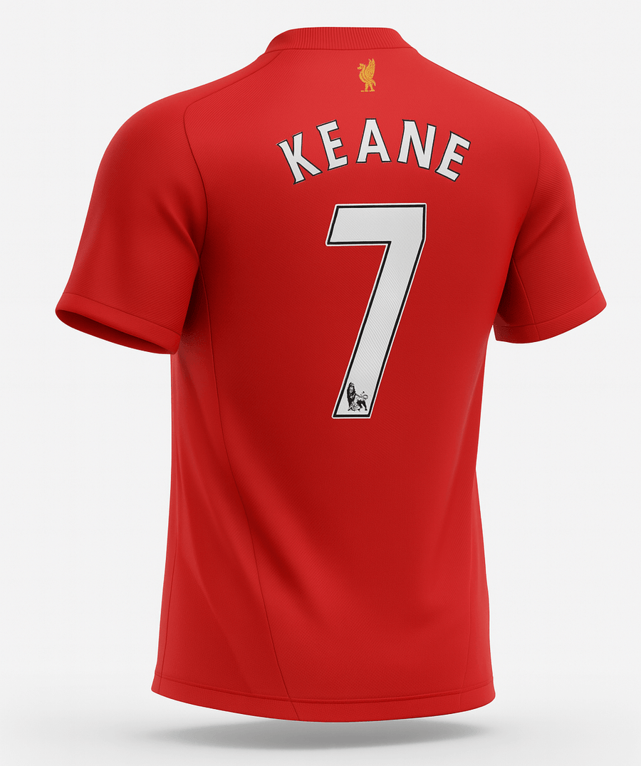 2008–10 Liverpool Home Keane #7 (New) - Size L - image 1