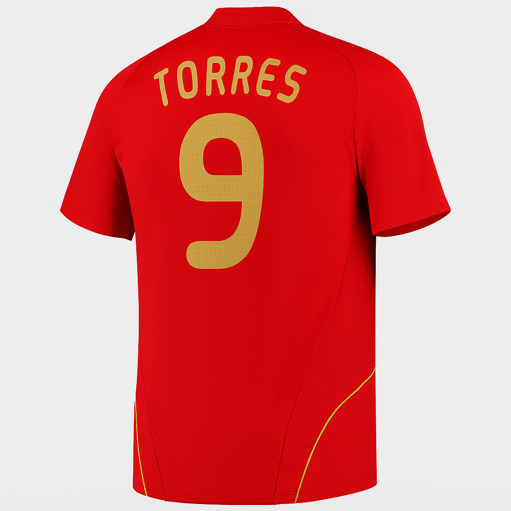 2008 Spain Home Torres #9 (New) - Size M
