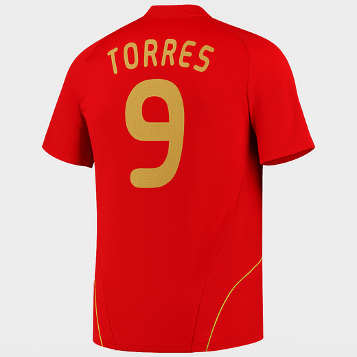 2008 Spain Home Torres #9 (New) - Size L
