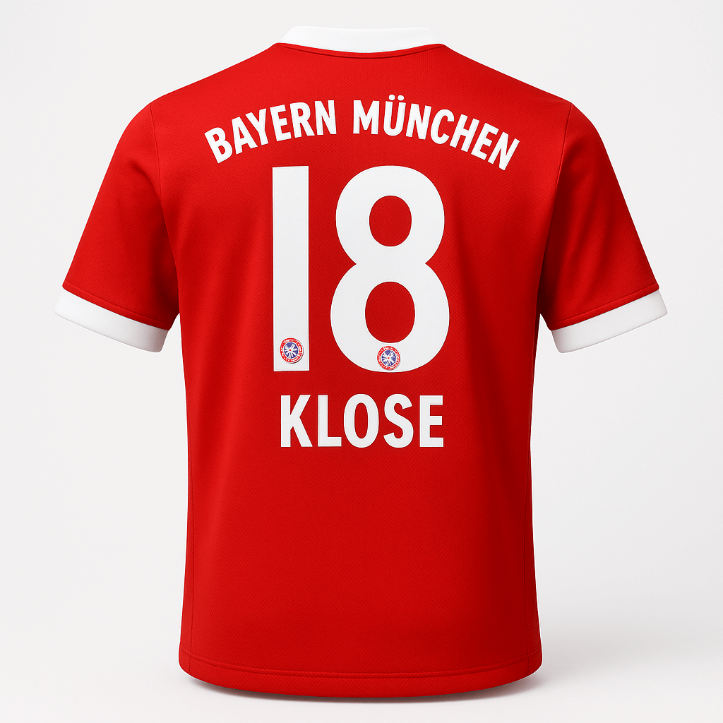 2009–10 Bayern Munich Home Klose #18 (New) - Size S