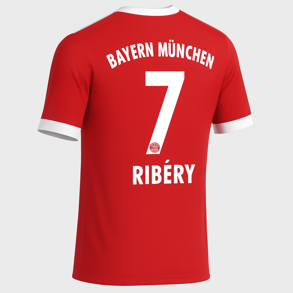 2009–10 Bayern Munich Home Ribéry #7 (New) - Size L