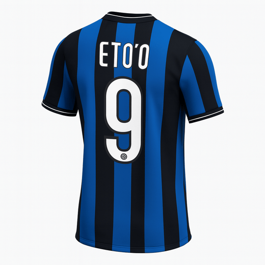 2009–10 Inter Milan Home Eto'o #9 (New) - Size S