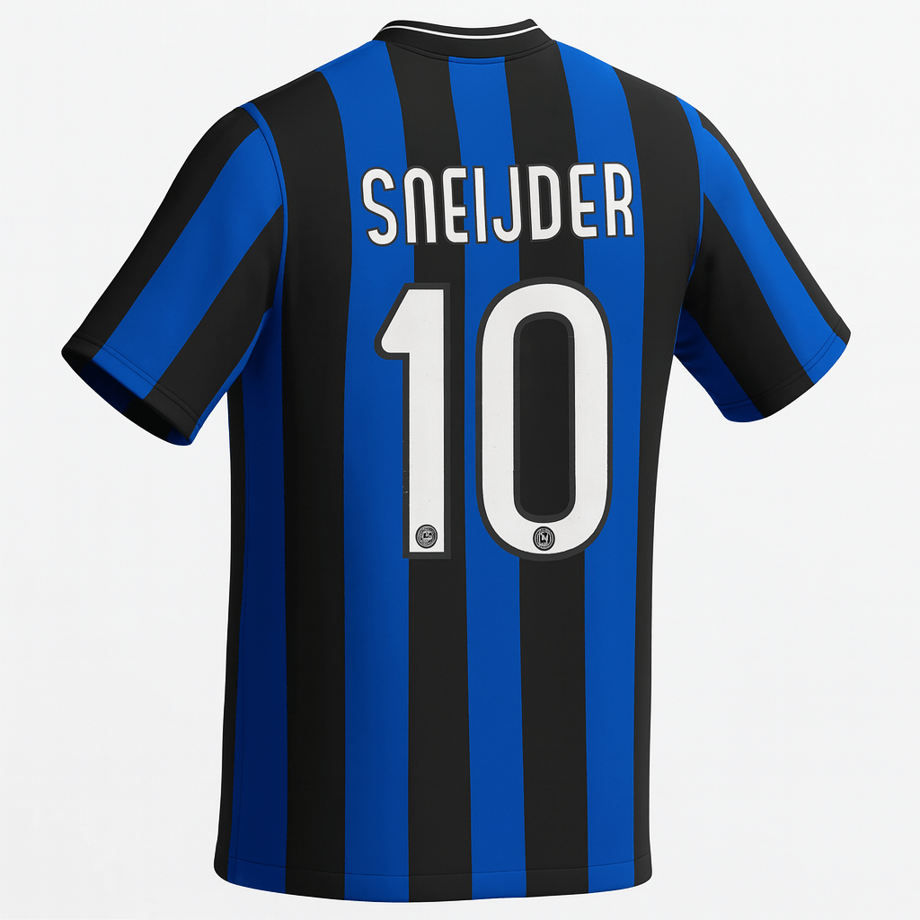 2009–10 Inter Milan Home Sneijder #10 (New) - Size L