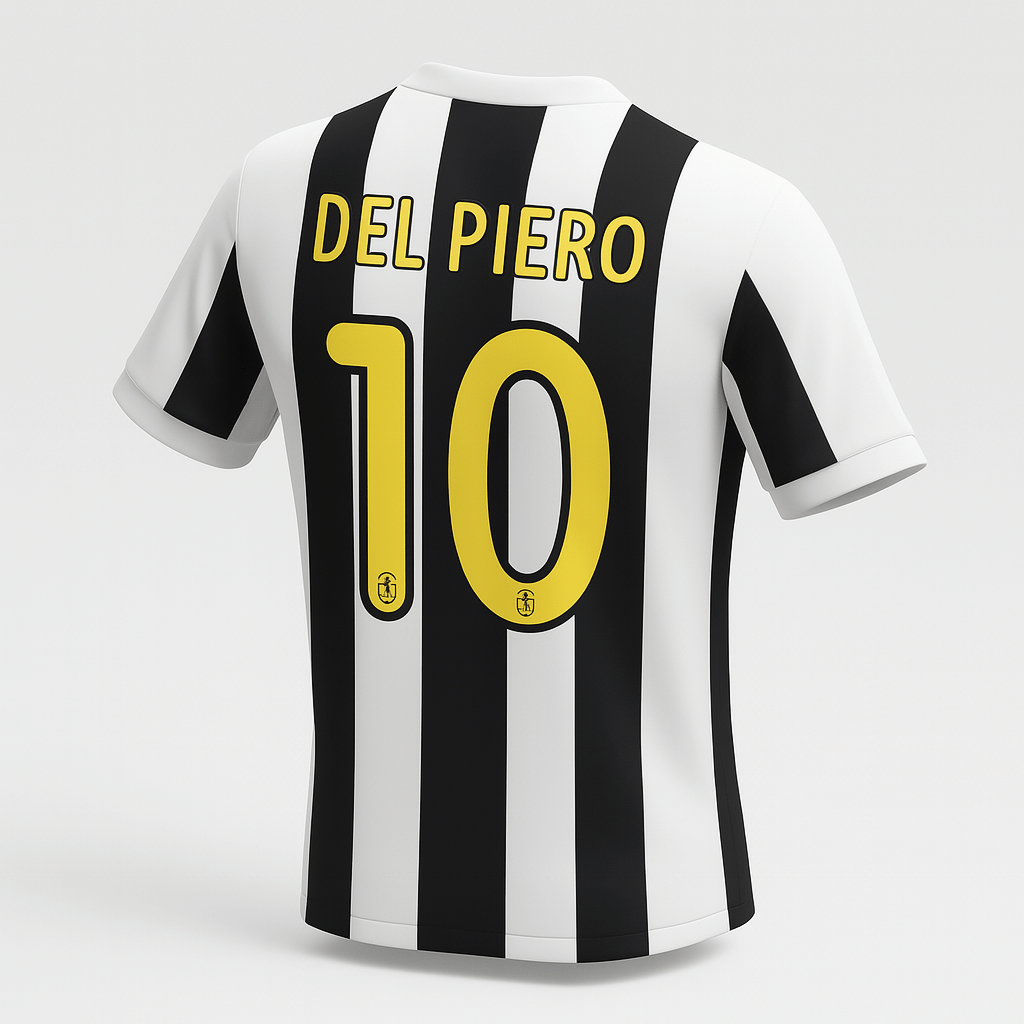 2009–10 Juventus Home Del Piero #10 (New) - Size XXL