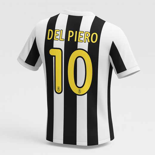 2009–10 Juventus Home Del Piero #10 (New) - Size L