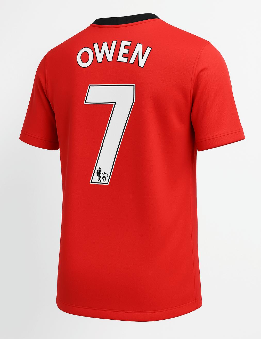 2009–10 Manchester United Home Owen #7 (New) - Size M
