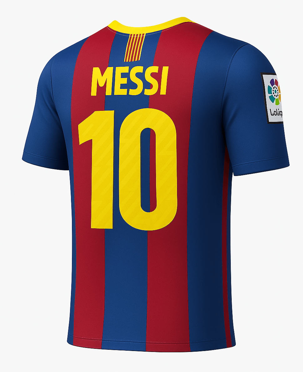 2010–11 Barcelona Home Messi #10 (New) - Size XXL