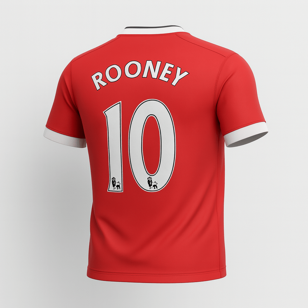 2010–11 Manchester United Home Rooney #10 (New) - Size XXL