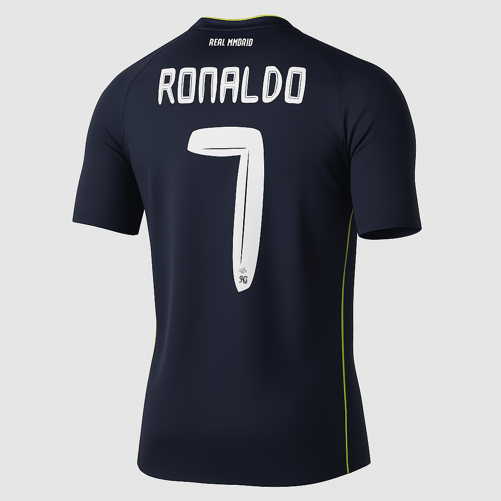 2010–11 Real Madrid Away Ronaldo #7 (New) - Size XL
