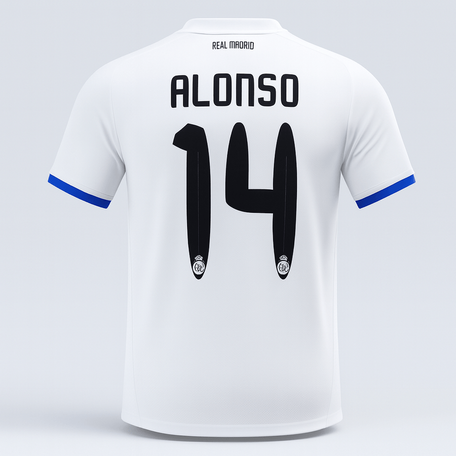 2010–11 Real Madrid Home Alonso #14 (New) - Size XXL - image 1