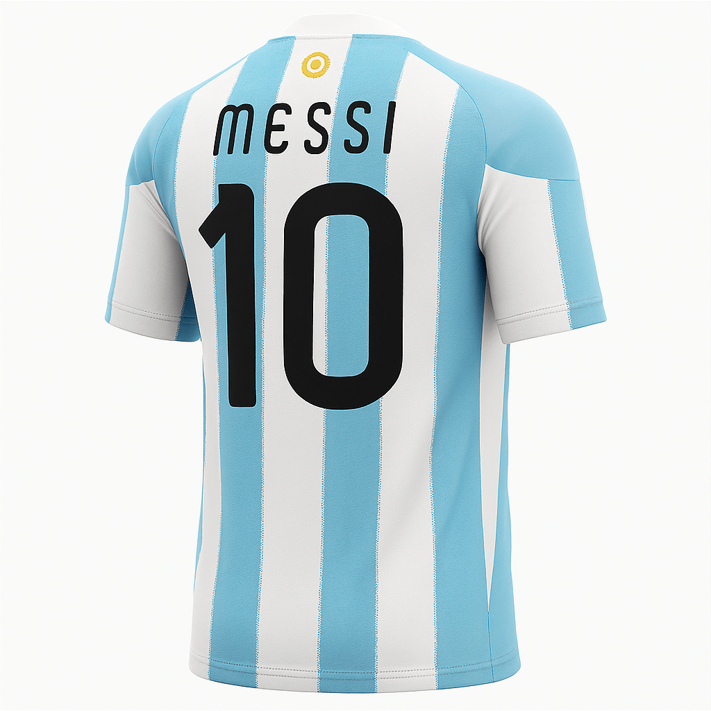 2010 Argentina Home Messi #10 (New) - Size M
