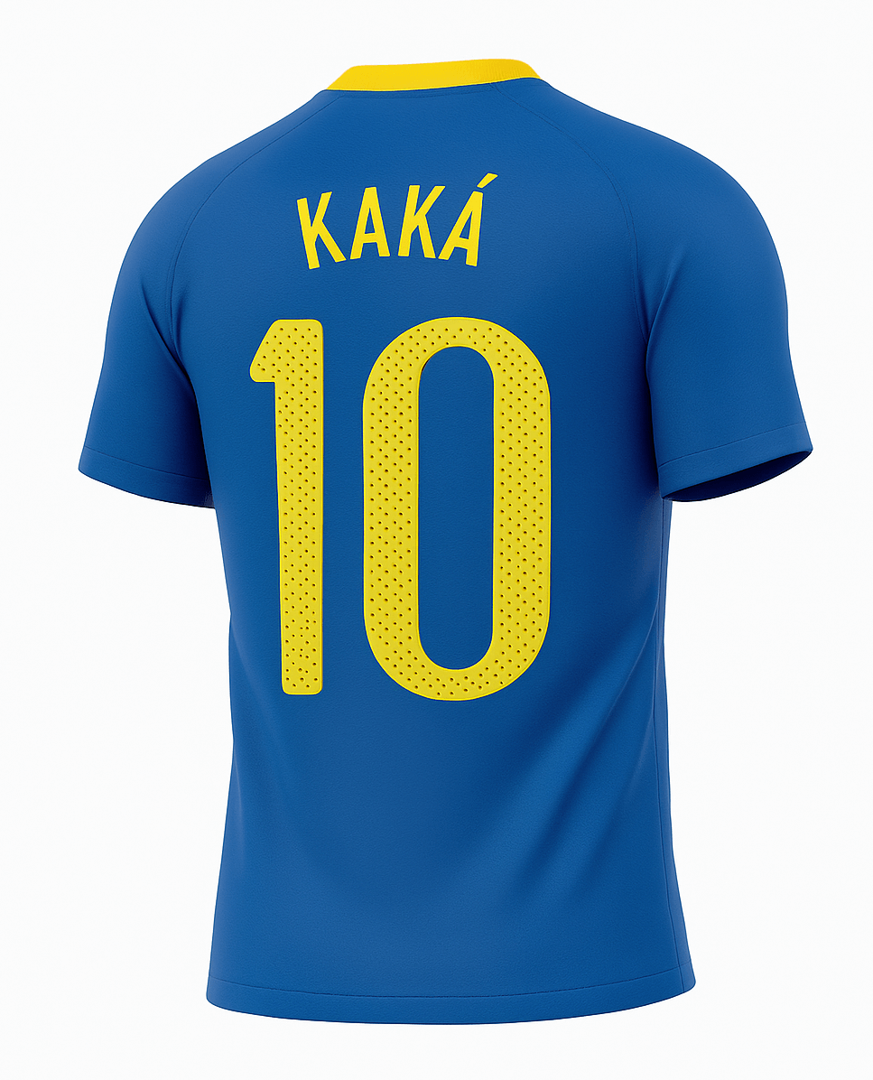 2010 Brazil Away Kaka #10 (New) - Size L