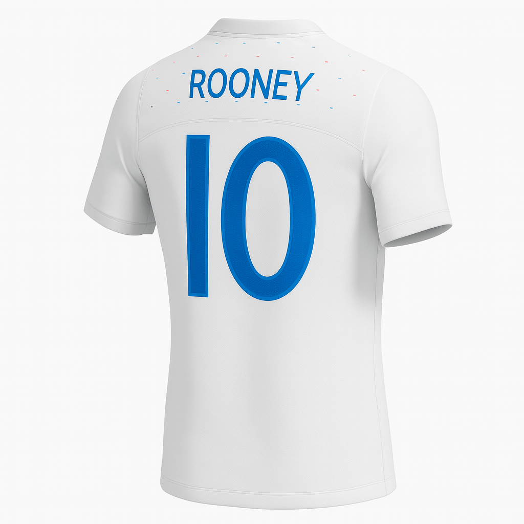 2010 England Home Rooney #10 (New) - Size XXL