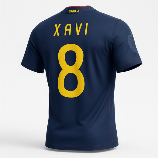 2010 Spain Away Xavi #6 (New) - Size S