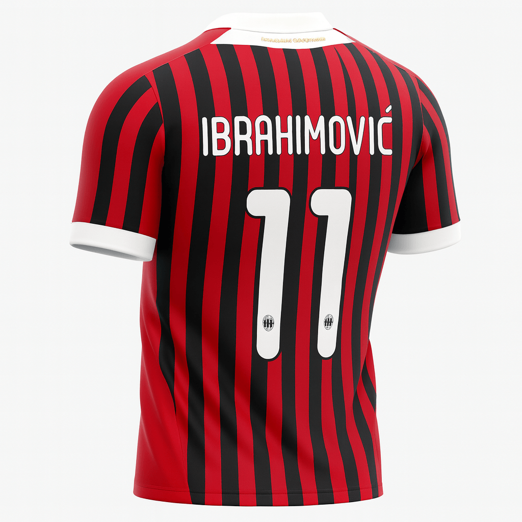 2011–12 AC Milan Home Ibrahimovic #11 (New) - Size S