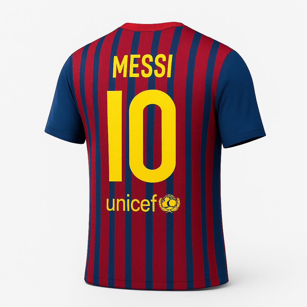 2011–12 Barcelona Home Messi #10 (New) - Size S