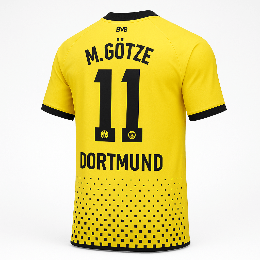 2011–12 Borussia Dortmund Home M. Gotze #11 (New) - Size S
