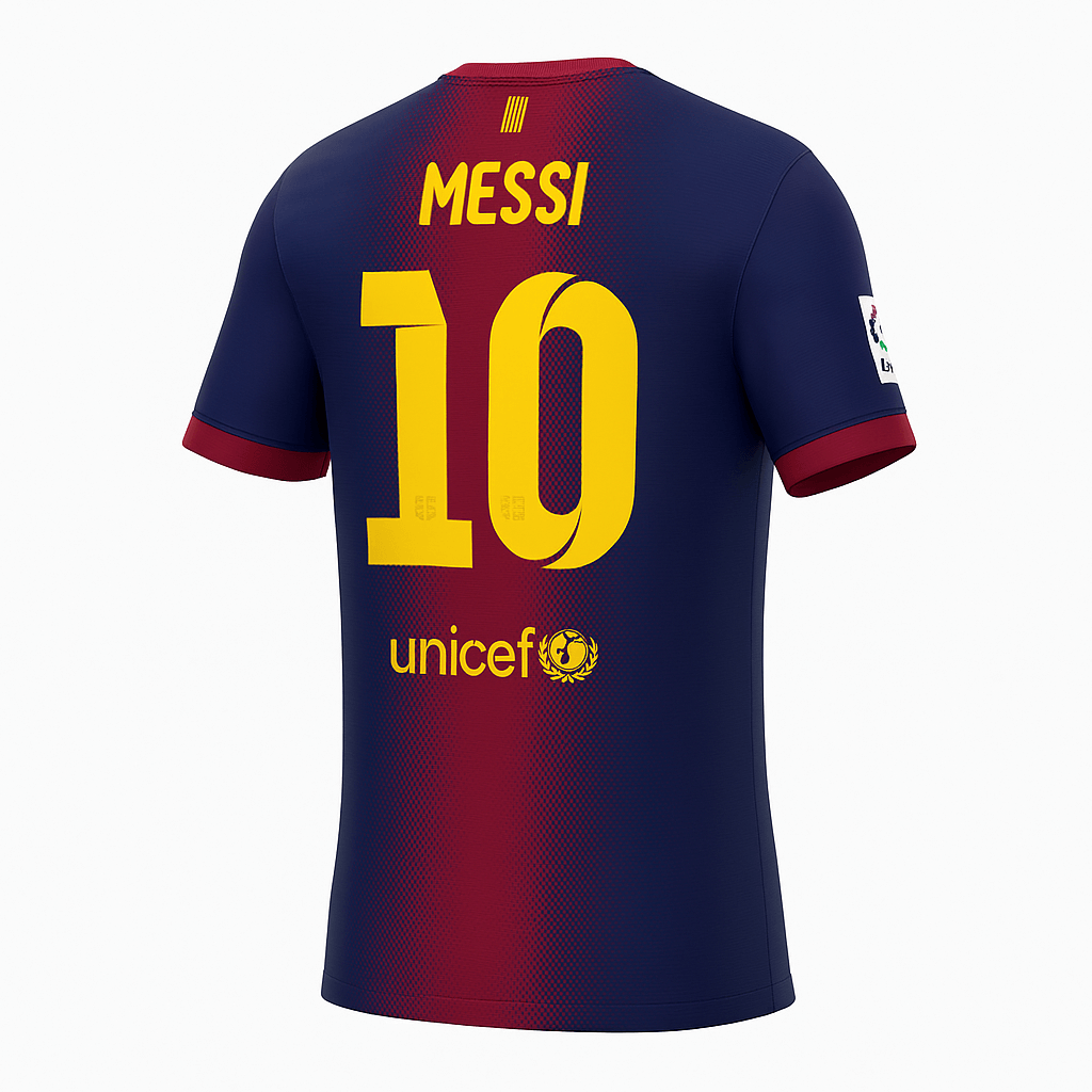 2012–13 Barcelona Home Messi #10 (New) - Size M