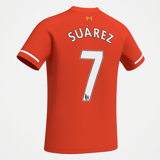2013–14 Liverpool Home Suarez #7 (New) - Size S