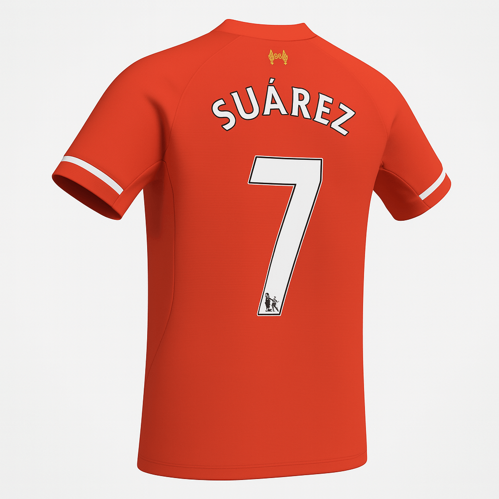 2013–14 Liverpool Home Suarez #7 (New) - Size XXL