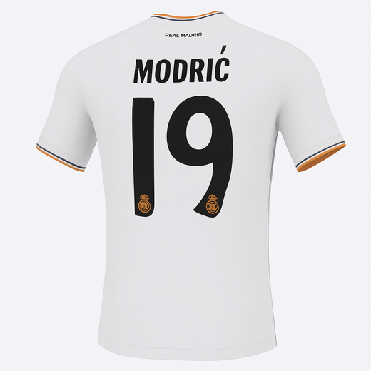 2013–14 Real Madrid Home Modric #19 (New) - Size XXL