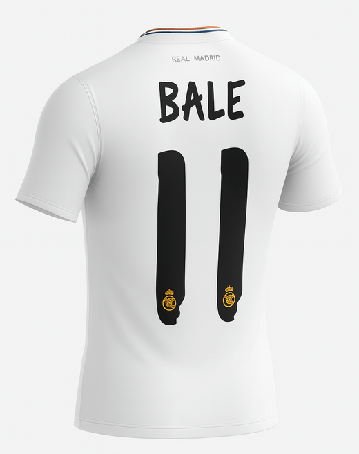2013–14 Real Madrid Home Bale #11 (New) - Size XXL