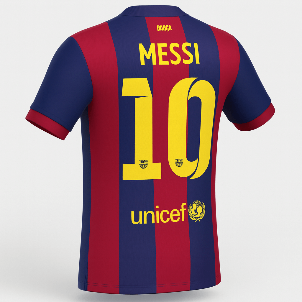 2014–15 Barcelona Home Messi #10 (New) - Size S