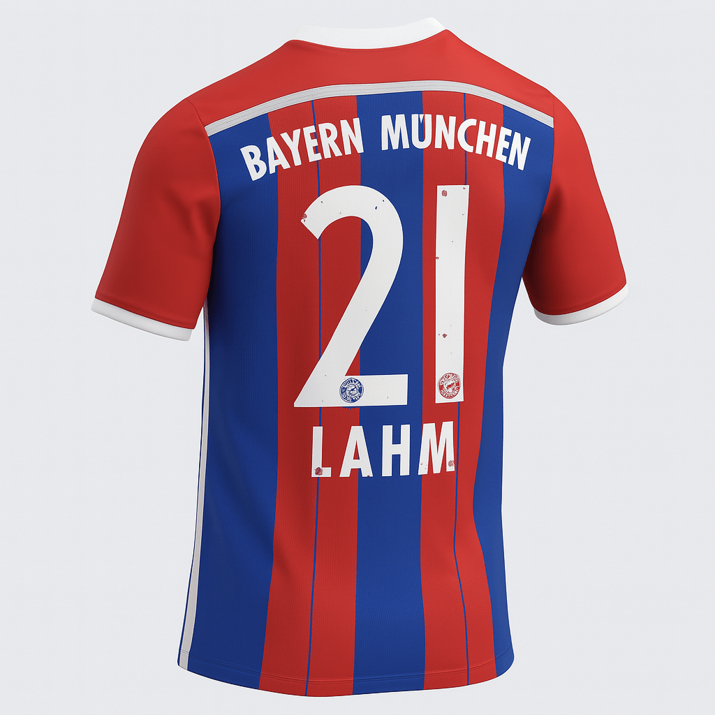 2014–15 Bayern Munich Home Lahm #21 (New) - Size M