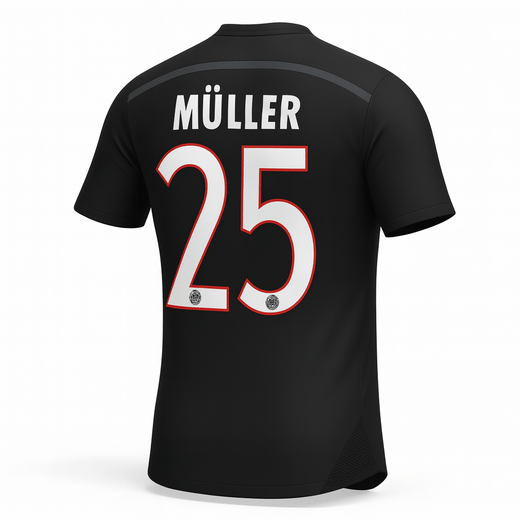 2014–15 Bayern Munich Third Muller #25 (New) - Size S