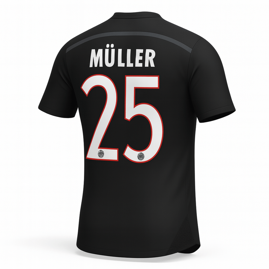2014–15 Bayern Munich Third Muller #25 (New) - Size S - image 1