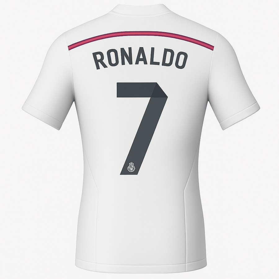 2014–15 Real Madrid Home Ronaldo #7 (New) - Size L - image 1