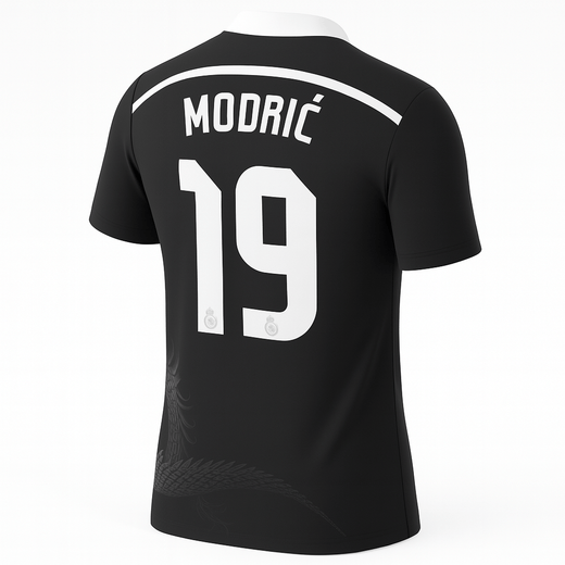 2014–15 Real Madrid Third Modric #19 (New) - Size S