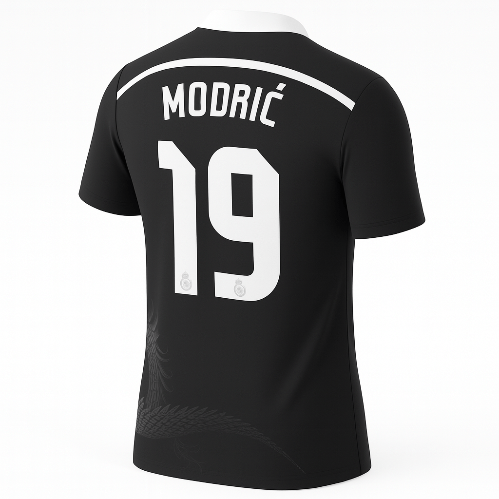 2014–15 Real Madrid Third Modric #19 (New) - Size XS