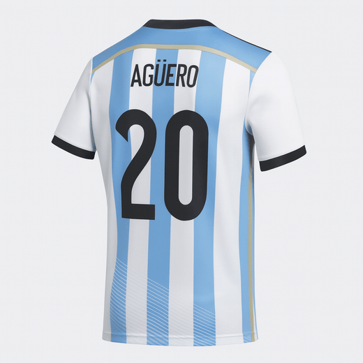 2014 Argentina Home Agüero #20 (New) - Size XXL
