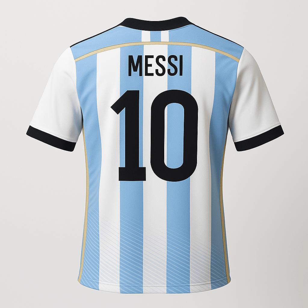 2014 Argentina Home Messi #10 (New) - Size S