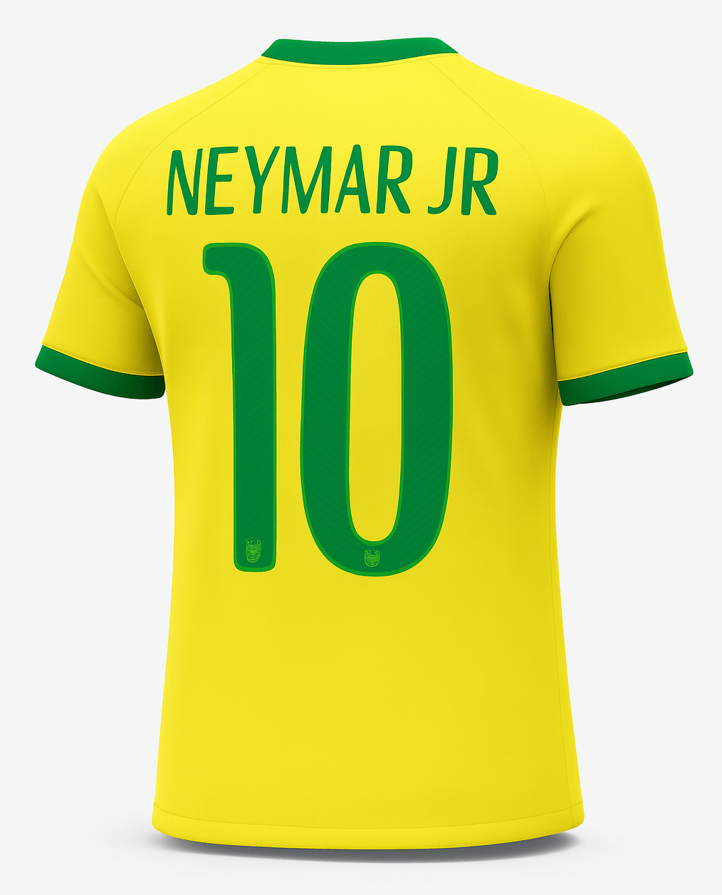 2014 Brazil Home Neymar Jr #10 (New) - Size L