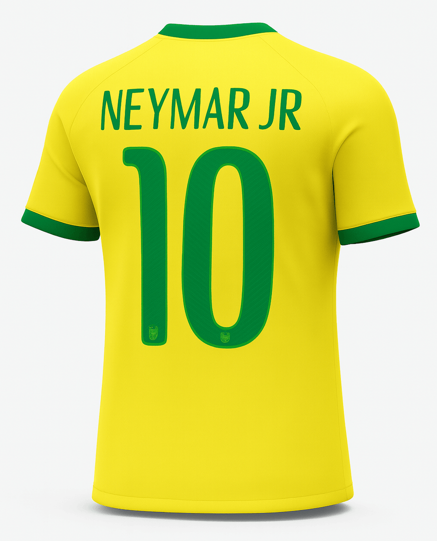 2014 Brazil Home Neymar Jr #10 (New) - Size S - image 1