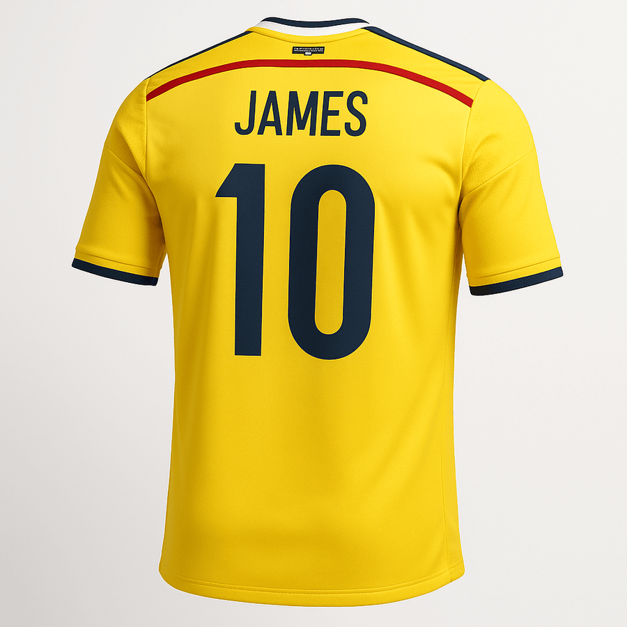 2014 Colombia Home James Rodríguez #10 (New) - Size M - image 1