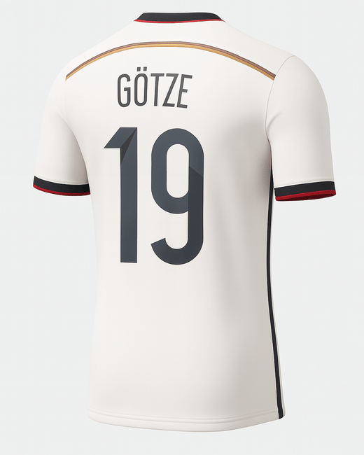 2014 Germany Home Getze #19 (New) - Size M
