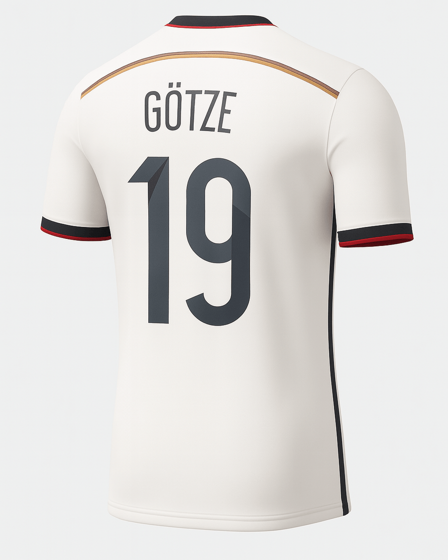 2014 Germany Home Getze #19 (New) - Size M - image 1