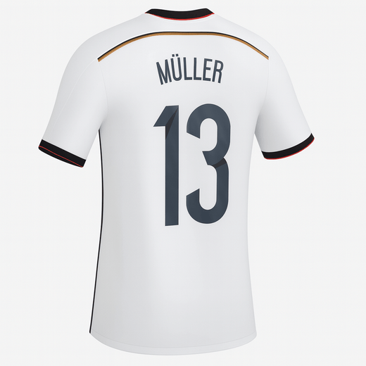2014 Germany Home Muller #13 (New) - Size XS