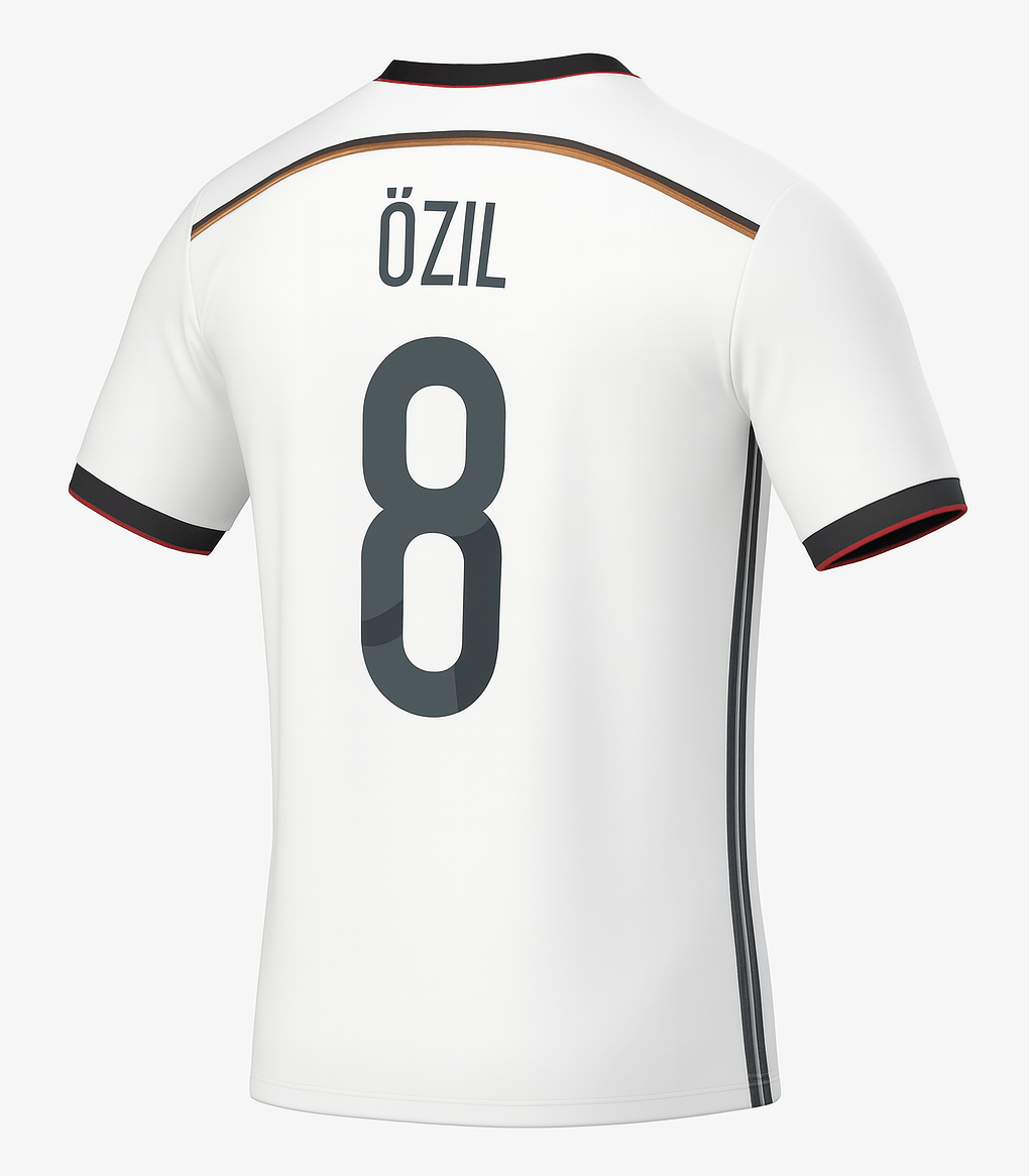 2014 Germany Home Ozil #8 (New) - Size XXL