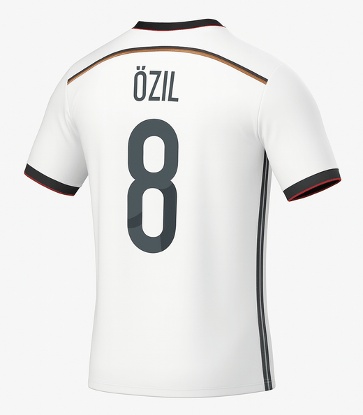 2014 Germany Home Ozil #8 (New) - Size XXL