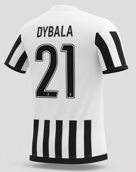 2015–16 Juventus Home Dybala #21 (New) - Size S