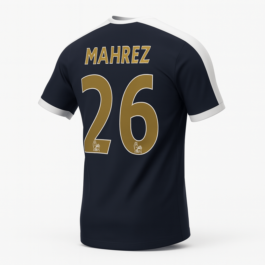 2015–16 Leicester City Away Mahrez #26 (New) - Size XXL