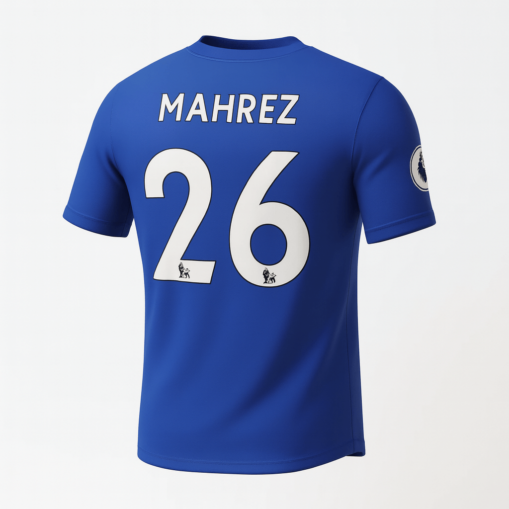 2015–16 Leicester City Home Mahrez #26 (New) - Size XXL
